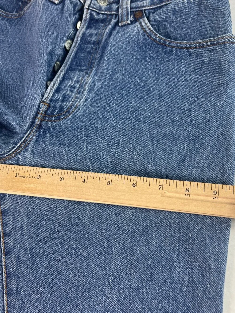 VTG 80s Levi's Jeans Junior's 25x29* 501 Mid Rise Straight Blue Faded Denim 9 Jr